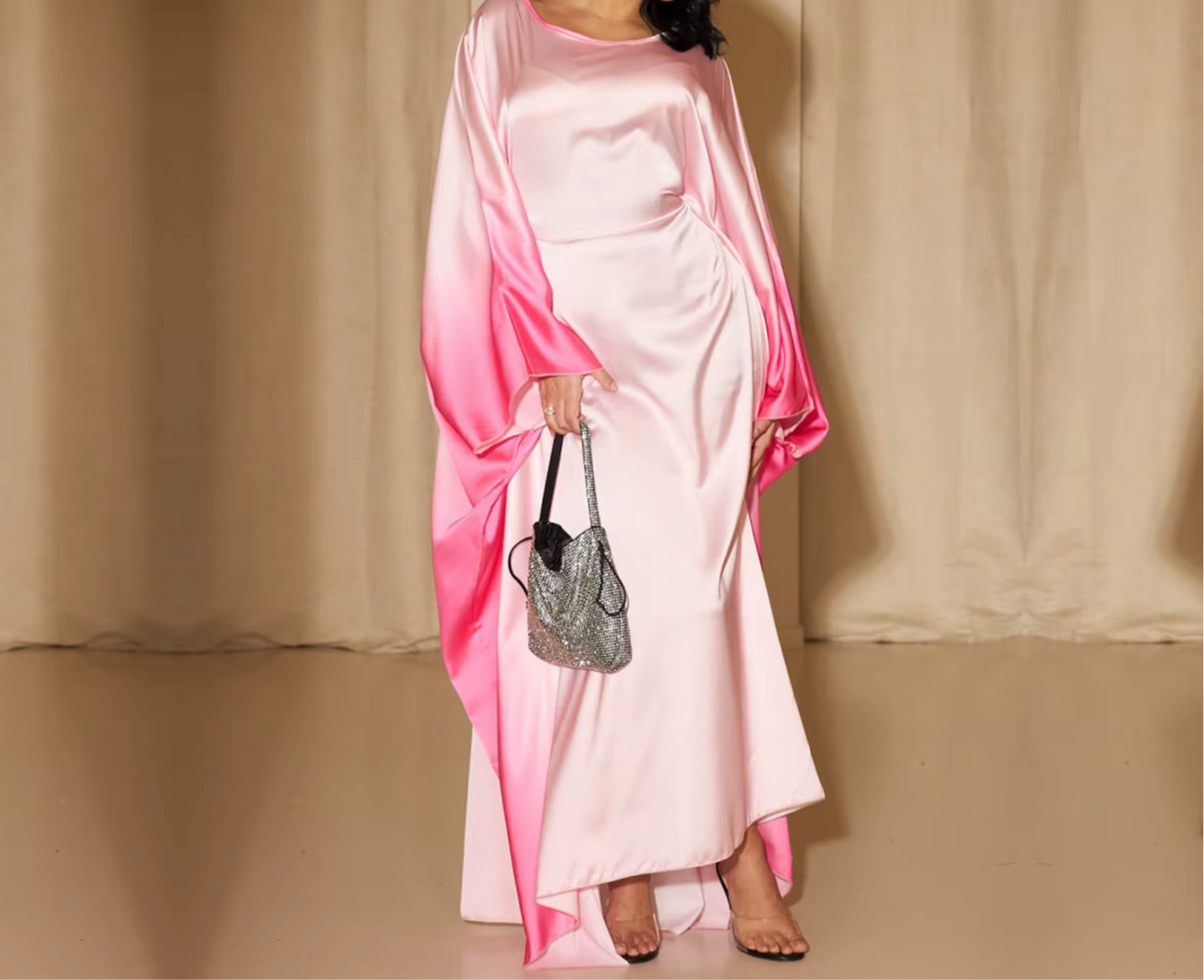 Ombré butterfly kaftan