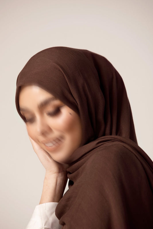 Chocolate Cotton modal