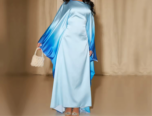 Ombré butterfly kaftan