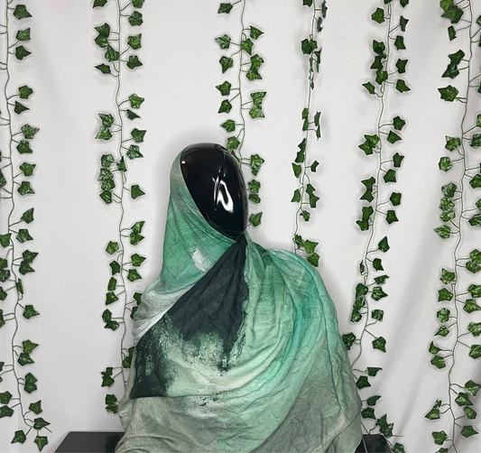 Emerald wave hijab