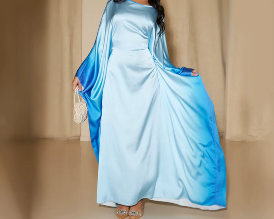 Ombré butterfly kaftan